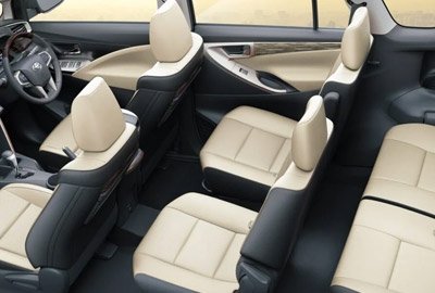Toyota Innova Crysta interior